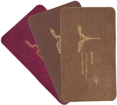 KUBER INDUSTRIES Microfiber Door Mat(Multicolor, Free, Pack of 3)