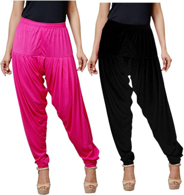 ANJANAI FASHIONS Viscose Rayon Solid Patiala
