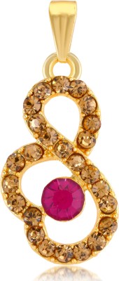 Sukkhi Sukkhi Pendant Gold-plated Diamond Alloy Pendant