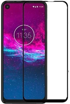 LIKEDESIGN Edge To Edge Tempered Glass for Motorola One Action(Pack of 1)