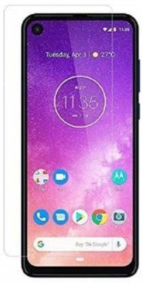 LIKEDESIGN Tempered Glass Guard for Motorola One Vision(Pack of 1)