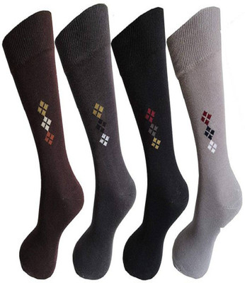Sanchi Creation Men Printed Calf Length(Pack of 4)