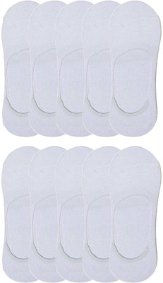 Cotson Men Solid Low Cut(Pack of 10)