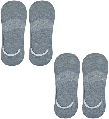QUEERY Men Self Design Low Cut(Pack of 4)