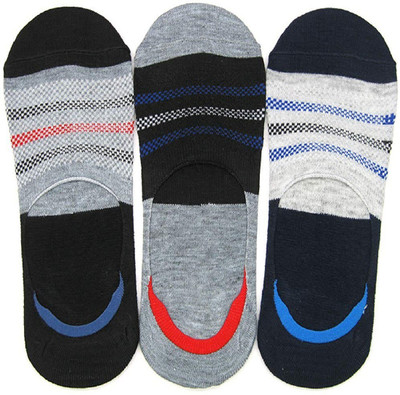 Sanchi Creation Men & Women Striped Low Cut(Pack of 3)