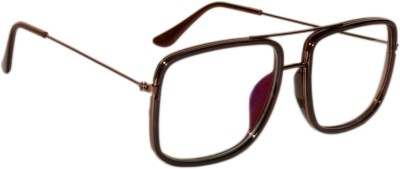 PETER JONES Rectangular Sunglasses(For Men & Women, Clear)