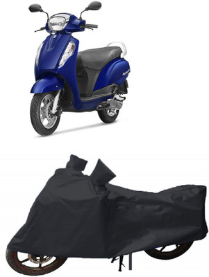 Shree ji traders Waterproof Two Wheeler Cover for Suzuki(Access, Black)