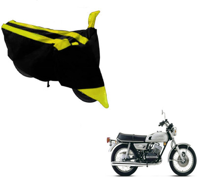 Flipkart SmartBuy Two Wheeler Cover for Yamaha(RD 350, Black, Yellow)