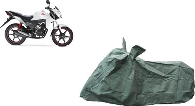 ANLOPE Two Wheeler Cover for Honda(CB Trigger, Green)
