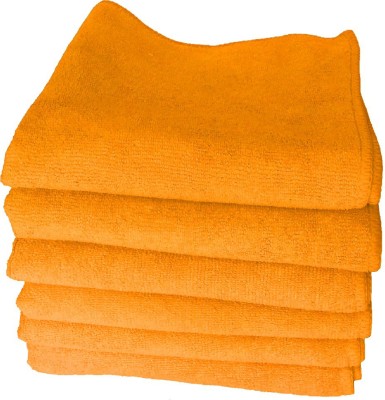 Trosskart Microfiber Vehicle Washing  Cloth(Pack Of 6, 280 GSM)