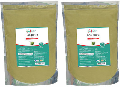 Way2Herbal Baelpatra Powder - 1 kg Value Pack of 2(Pack of 2, 2 kg)