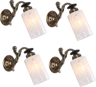 Somil Wallchiere Wall Lamp Without Bulb(Pack of 4)