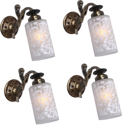 Somil Wallchiere Wall Lamp Without Bulb(Pack of 4)