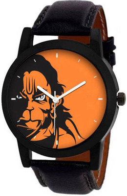 SATNAM ART Brown Hanuman Analog Watch  - For Men