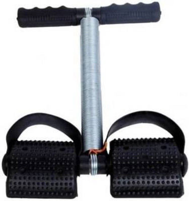 Yuvi Traders Single Spring Tummy Twister/ Ab Exerciser Ab Exerciser(Black, Silver)