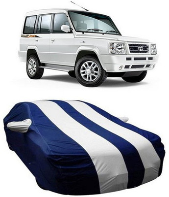 AAMANG Car Cover For Tata Sumo Gold (With Mirror Pockets)(White)