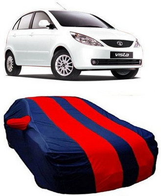 XGuard Car Cover For Tata Indica Vista (With Mirror Pockets)(Red)