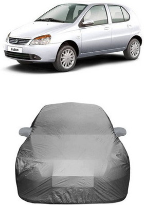TheProtect Car Cover For Tata Indica (With Mirror Pockets)(Grey)