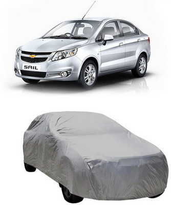 HDSERVICES Car Cover For Toyota Etios Cross (Without Mirror Pockets)(Grey)