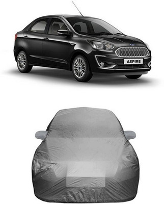 AASDEE Car Cover For Ford Figo Aspire (With Mirror Pockets)(Grey)