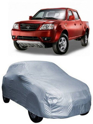 HDSERVICES Car Cover For Tata Xenon (Without Mirror Pockets)(Silver)
