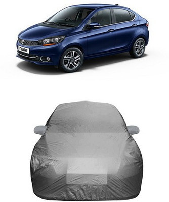 AAMANG Car Cover For Tata Tigor (With Mirror Pockets)(Grey)