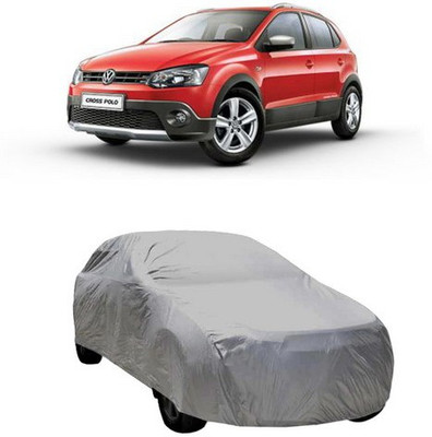 AASDEE Car Cover For Volkswagen Polo Cross (With Mirror Pockets)(Red, Blue, Grey)