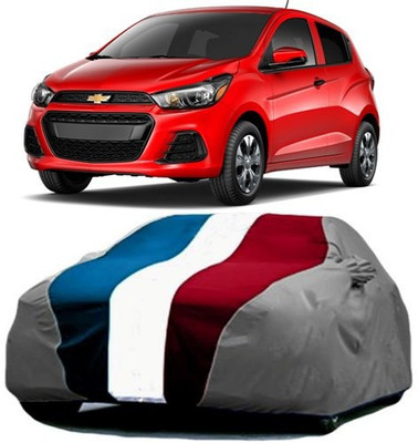 XGuard Car Cover For Chevrolet Spark (With Mirror Pockets)(Red, Blue, Grey)