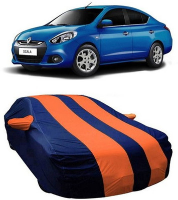 AAMANG Car Cover For Renault Scala (With Mirror Pockets)(Orange)