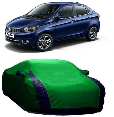AASDEE Car Cover For Tata Tigor (With Mirror Pockets)(Green)