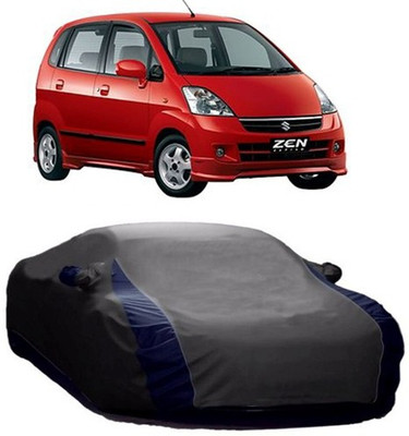 AASDEE Car Cover For Maruti Suzuki Zen Estilo (With Mirror Pockets)(Grey)