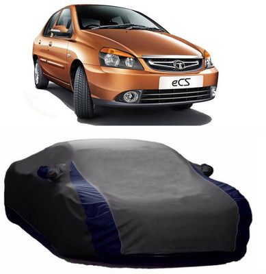 HDSERVICES Car Cover For Tata Indigo CS (With Mirror Pockets)(Grey)