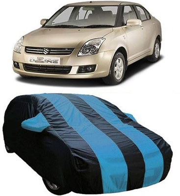 HDSERVICES Car Cover For Maruti Suzuki Swift Dzire (With Mirror Pockets)(Blue)