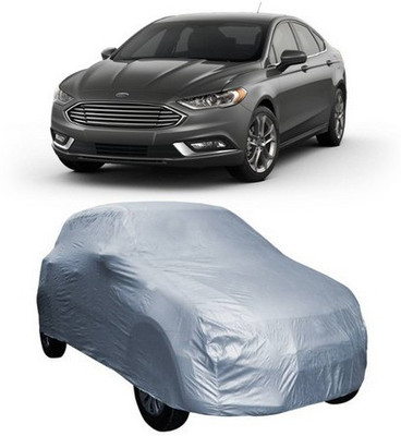 AAMANG Car Cover For Ford Fusion (Without Mirror Pockets)(Silver)
