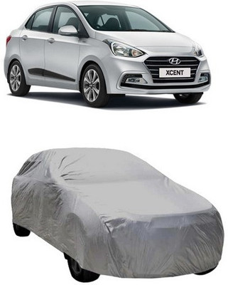 AAMANG Car Cover For Hyundai Xcent (Without Mirror Pockets)(Grey)