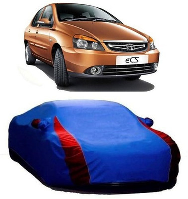 AASDEE Car Cover For Tata Indigo eCS (With Mirror Pockets)(Blue)