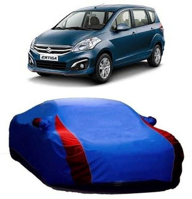 MSR STORE Car Cover For Maruti Suzuki Ertiga (With Mirror Pockets)(Blue)