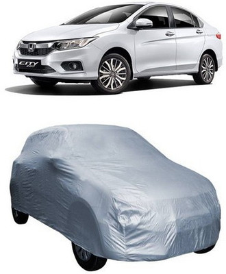 MSR STORE Car Cover For Honda City ZX (Without Mirror Pockets)(Silver)