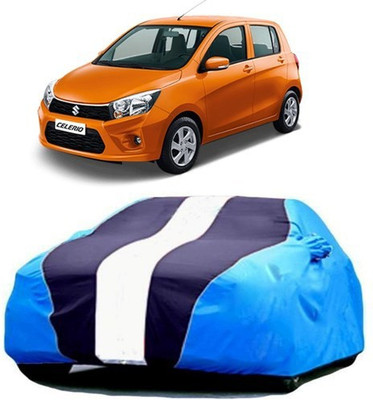 MSR STORE Car Cover For Maruti Suzuki Celerio (With Mirror Pockets)(Blue)