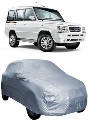 VIRMANG Car Cover For Tata Sumo Gold (With Mirror Pockets)(Silver)