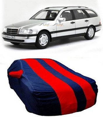 MSR STORE Car Cover For Mercedes Benz C220 (With Mirror Pockets)(Red)