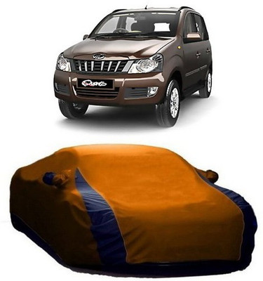 CLASS ONE Car Cover For Mahindra Quanto (With Mirror Pockets)(Orange)