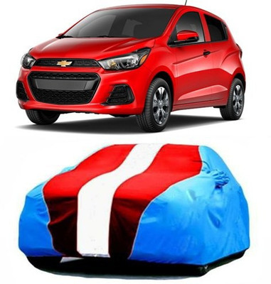 XGuard Car Cover For Chevrolet Spark (With Mirror Pockets)(Blue, Red)