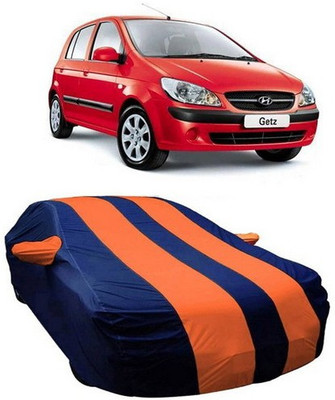 CLASS ONE Car Cover For Hyundai Getz Prime (With Mirror Pockets)(Orange)