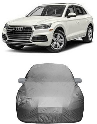 SnehaSales Car Cover For Audi Q5 (With Mirror Pockets)(Grey)