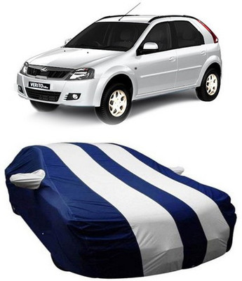 AAMANG Car Cover For Mahindra Verito (With Mirror Pockets)(White)
