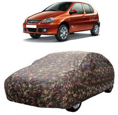 MSR STORE Car Cover For Tata Indica V2 (Without Mirror Pockets)(Multicolor)