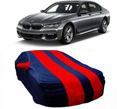 TheProtect Car Cover For BMW 725i (With Mirror Pockets)(Red)