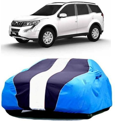 HDSERVICES Car Cover For Mahindra XUV 500 (With Mirror Pockets)(Blue)