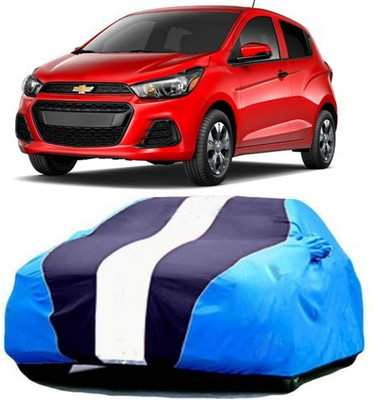 XGuard Car Cover For Chevrolet Spark (With Mirror Pockets)(Blue)